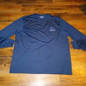 Men's Like New Vineyard Vines Performance Long Sleeve Shirt With Fish Graphic XL